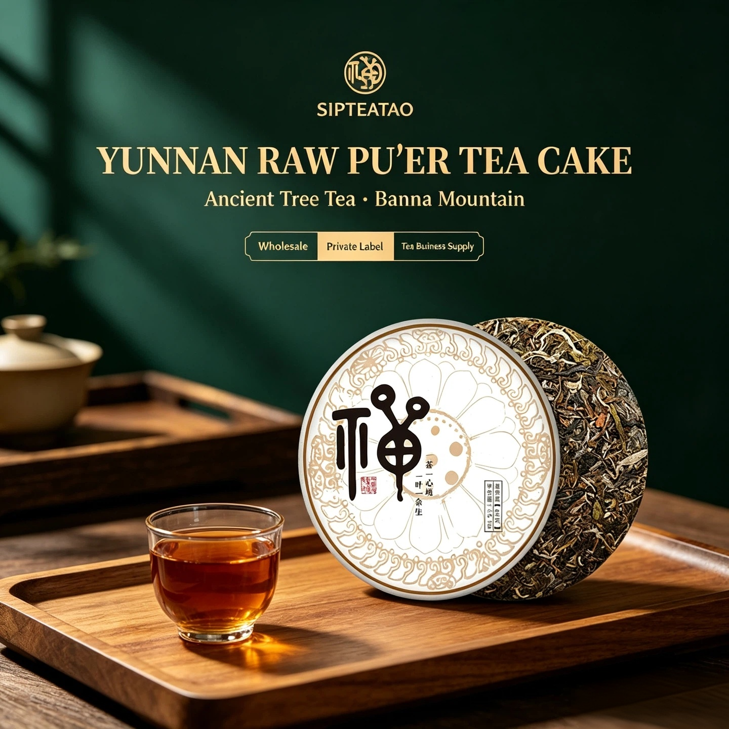 ZEN Seven Sons Raw Pu-erh Cake