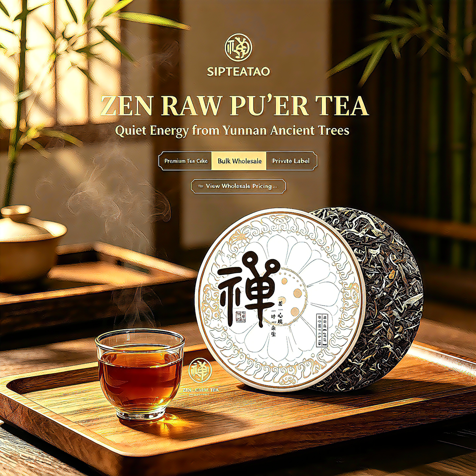 ZEN Seven Sons Raw Pu-erh Cake