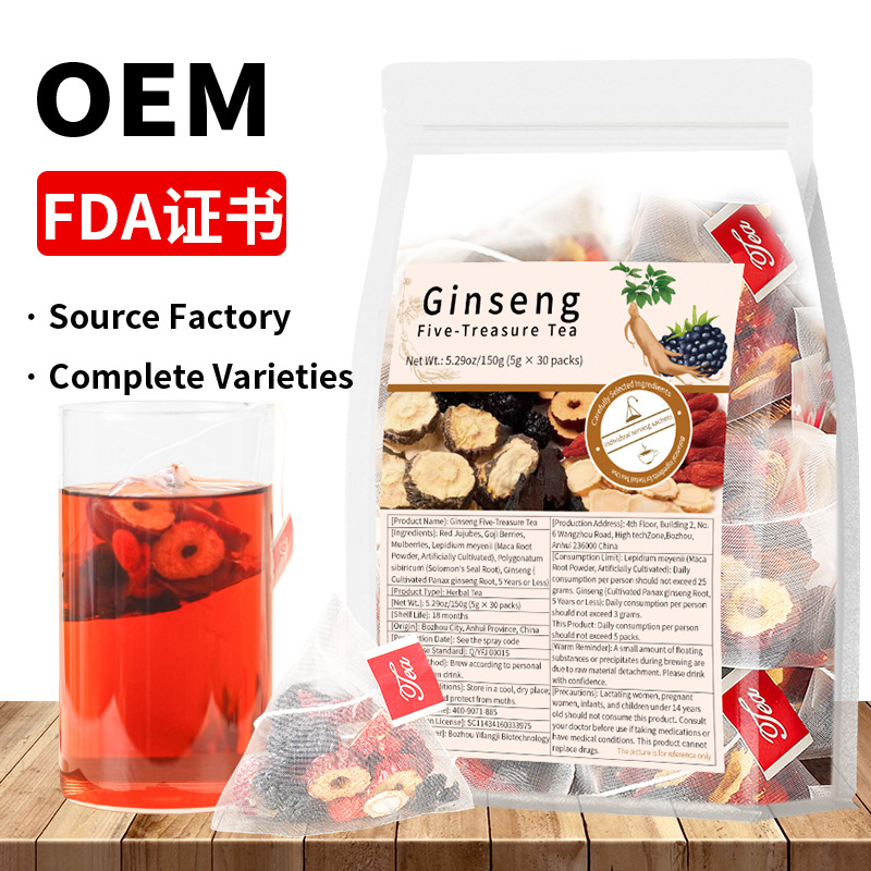 Ginseng Five Treasure Tea