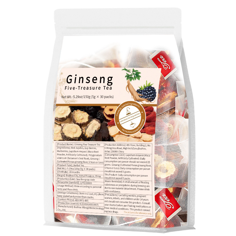 Ginseng Five Treasure Tea