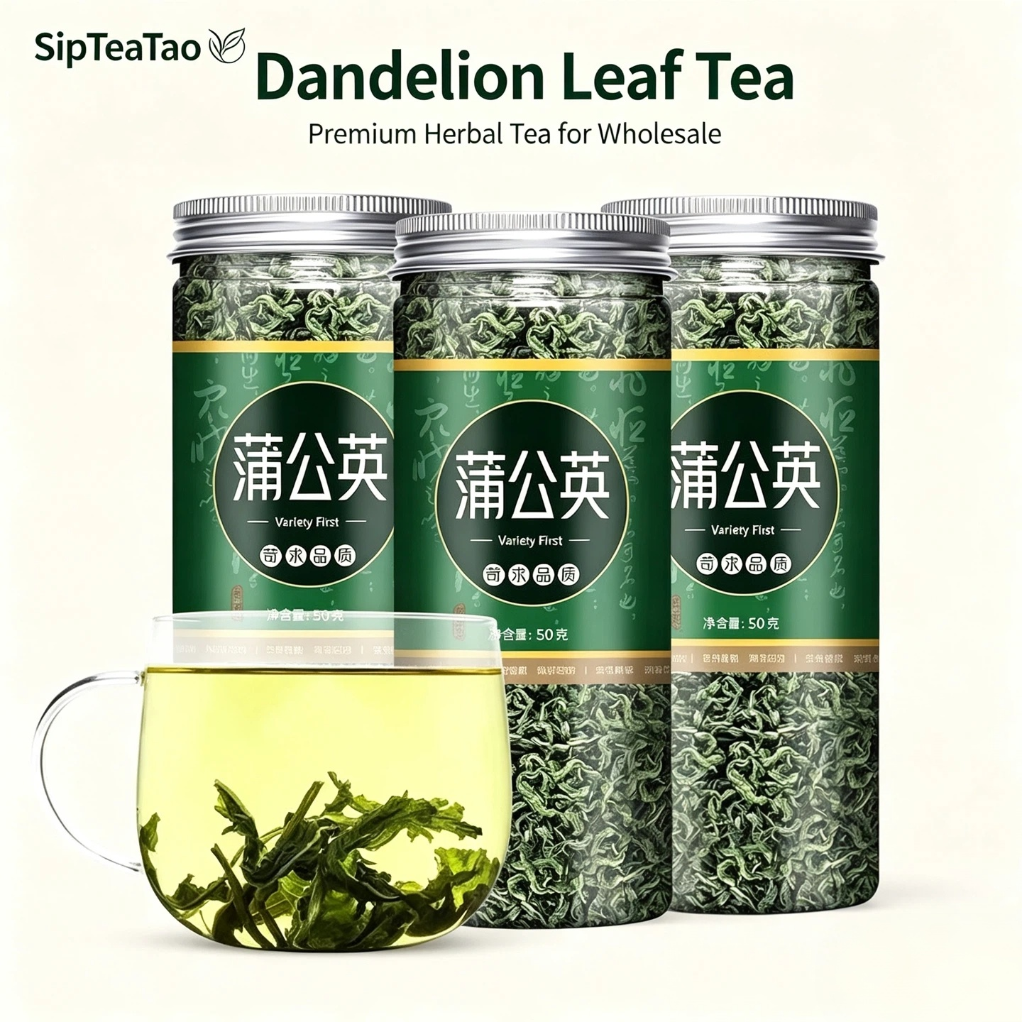 Dandelion Leaf Herbal Tea Bulk Wholesale | SipTeaTao