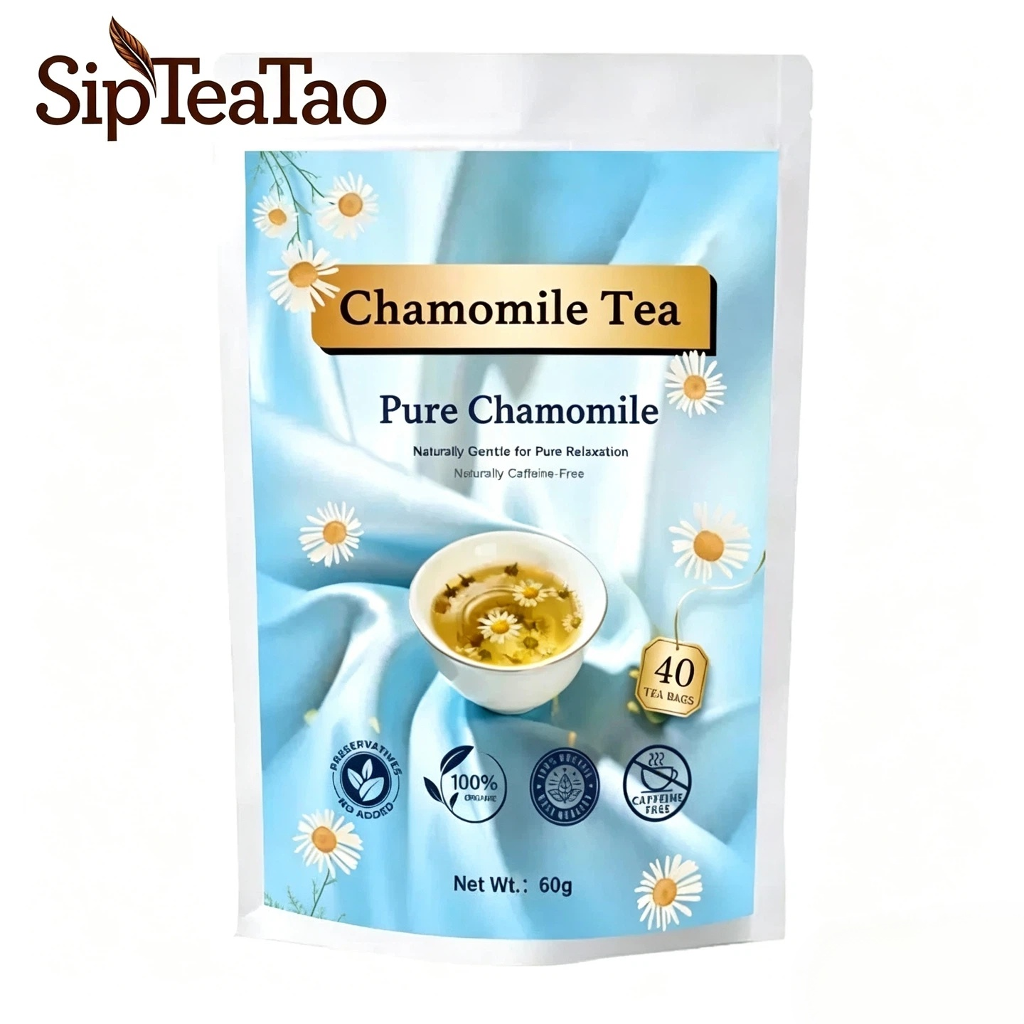 Chamomile Tea Bags Wholesale | Private Label Herbal Tea‑SipTeaTao