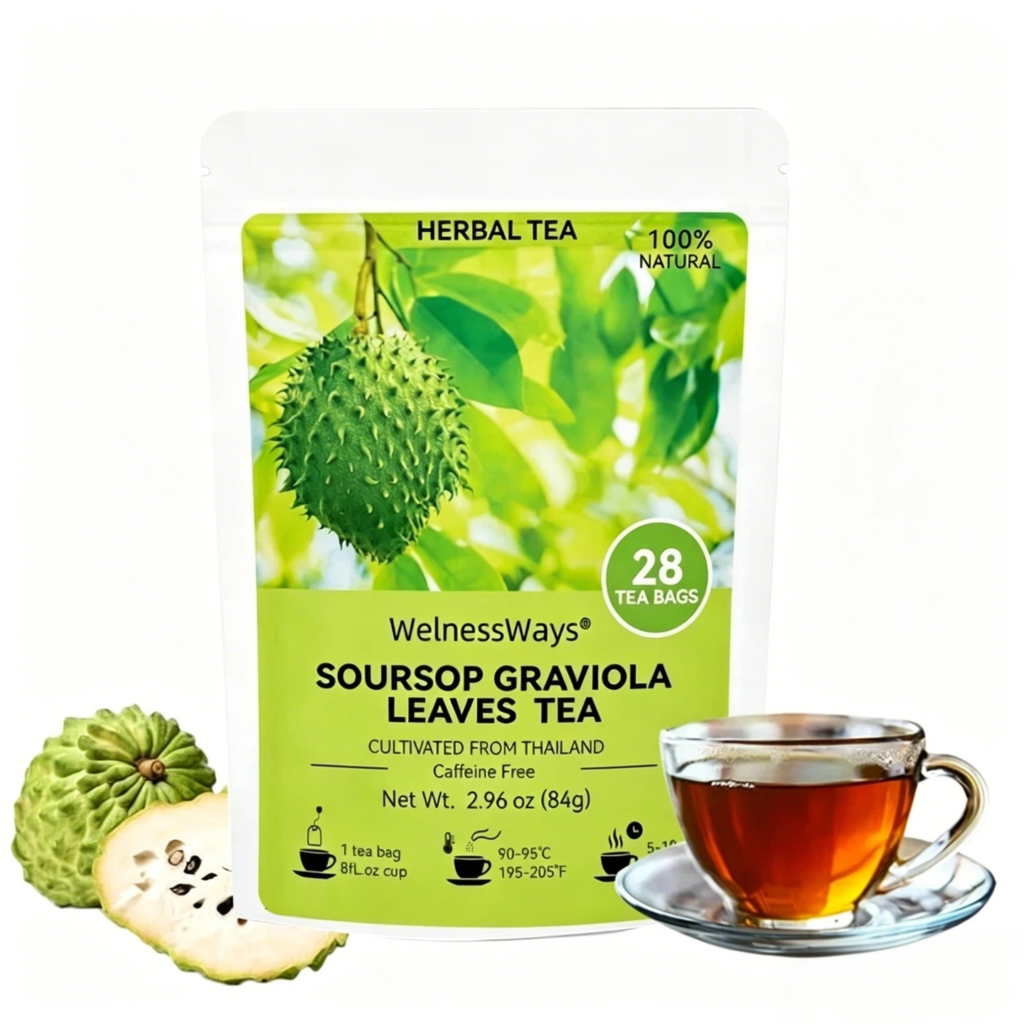 Custom Soursop Graviola Leaves Herbal Tea | Caffeine‑Free OEM Private‑Label Wellness Tea