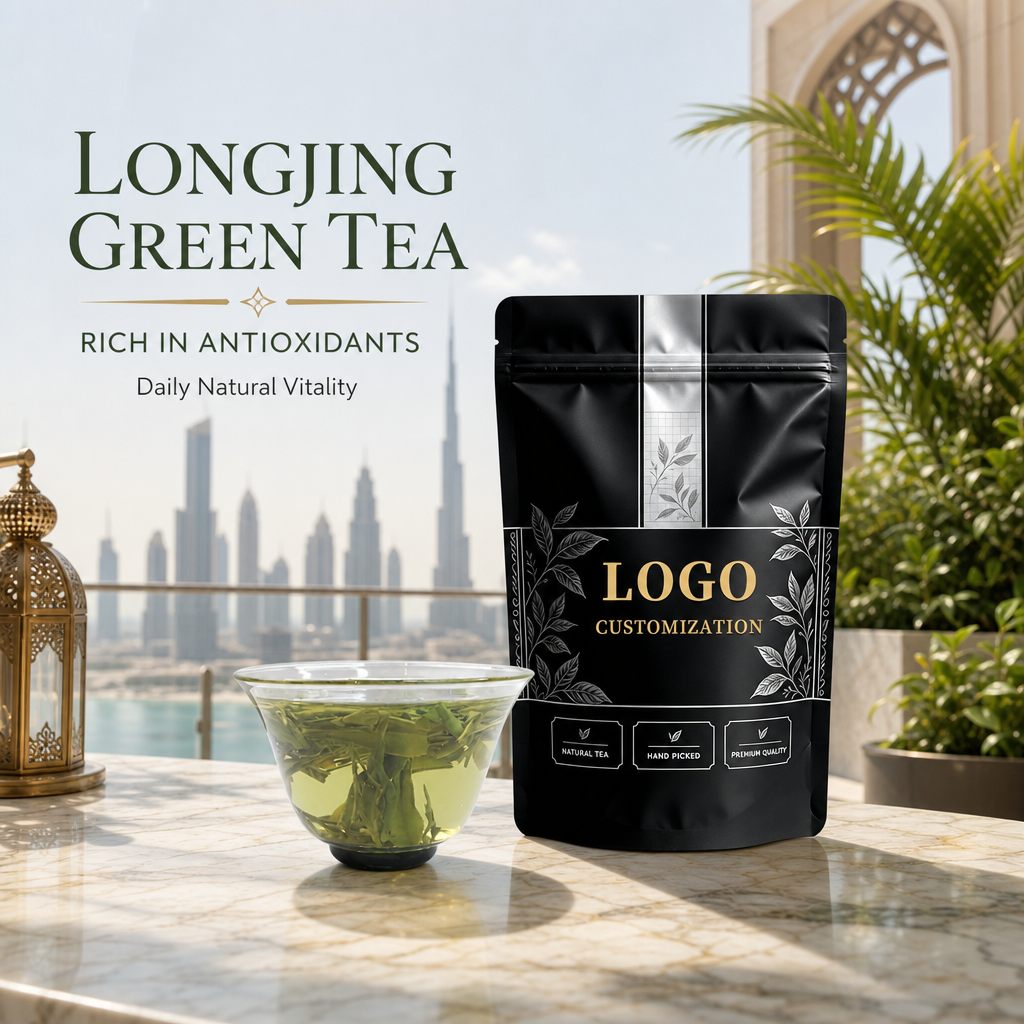Longjing Green Tea — Premium Authentic Dragon Well Loose‑Leaf Tea for Your Wholesale Tea Catalogue
