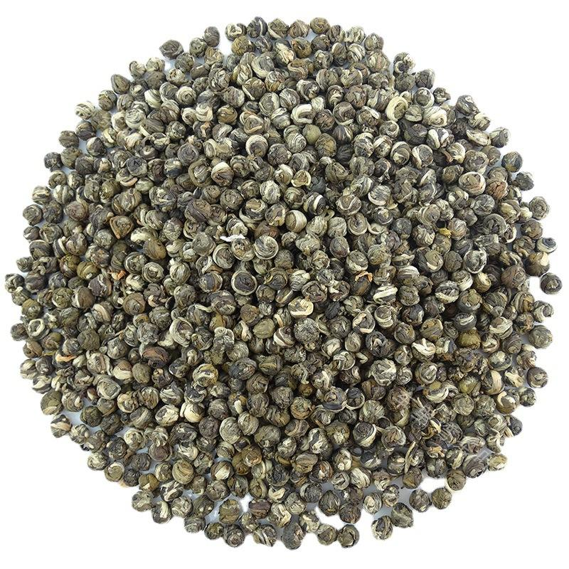 Strong Fragrance Jasmine Dragon Pearls Green Tea Jasmine Pearls Dragon Tea Moli Longzhu Cha Customize Logo