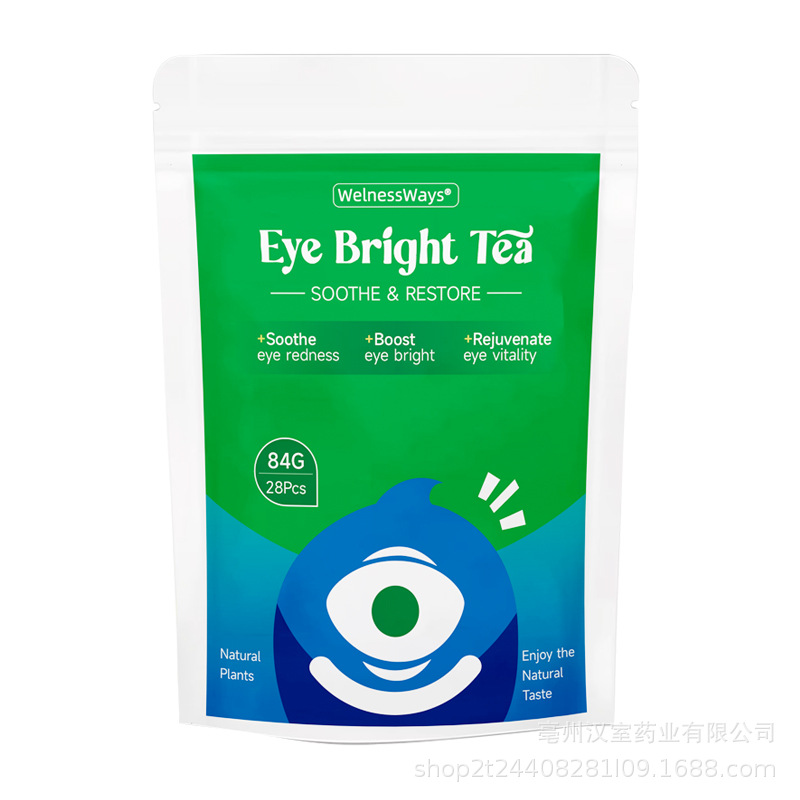 Custom Eye Bright Herbal Tea｜Screen‑Time Vision Support Tea, OEM Private Label